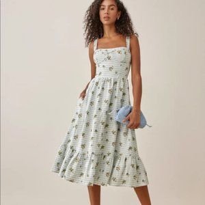 Reformation Maegan Linen Dress, size 6